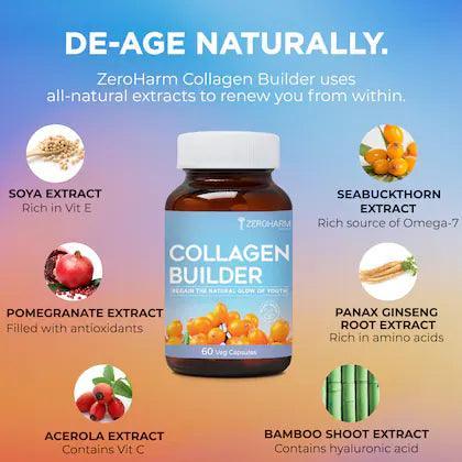 Zeroharm Sciences Collagen Builder Veg Capsule