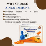 Zinco-Immune Lozenges – Vitamin C & Zinc-2 blist