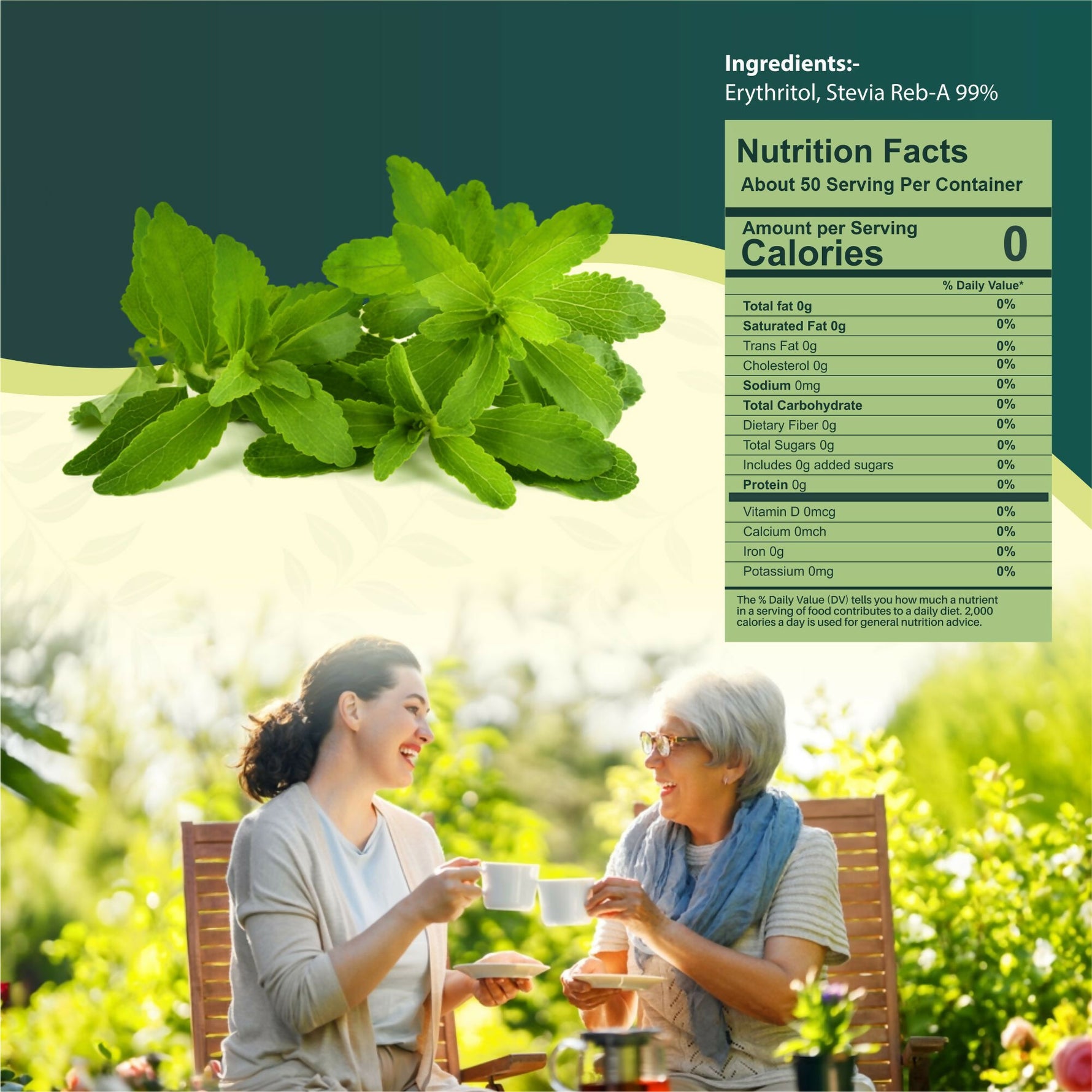 STEVIA POWDER 50G 7