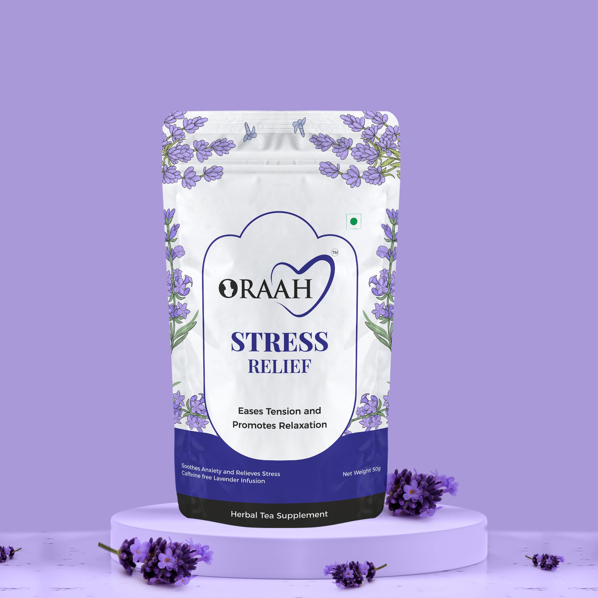 Oraah Stress Relief Tea, 50gms