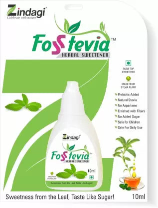Zindagi Combo Pack of Stevia Drops (10ml) and Stevia Powder (50gm)