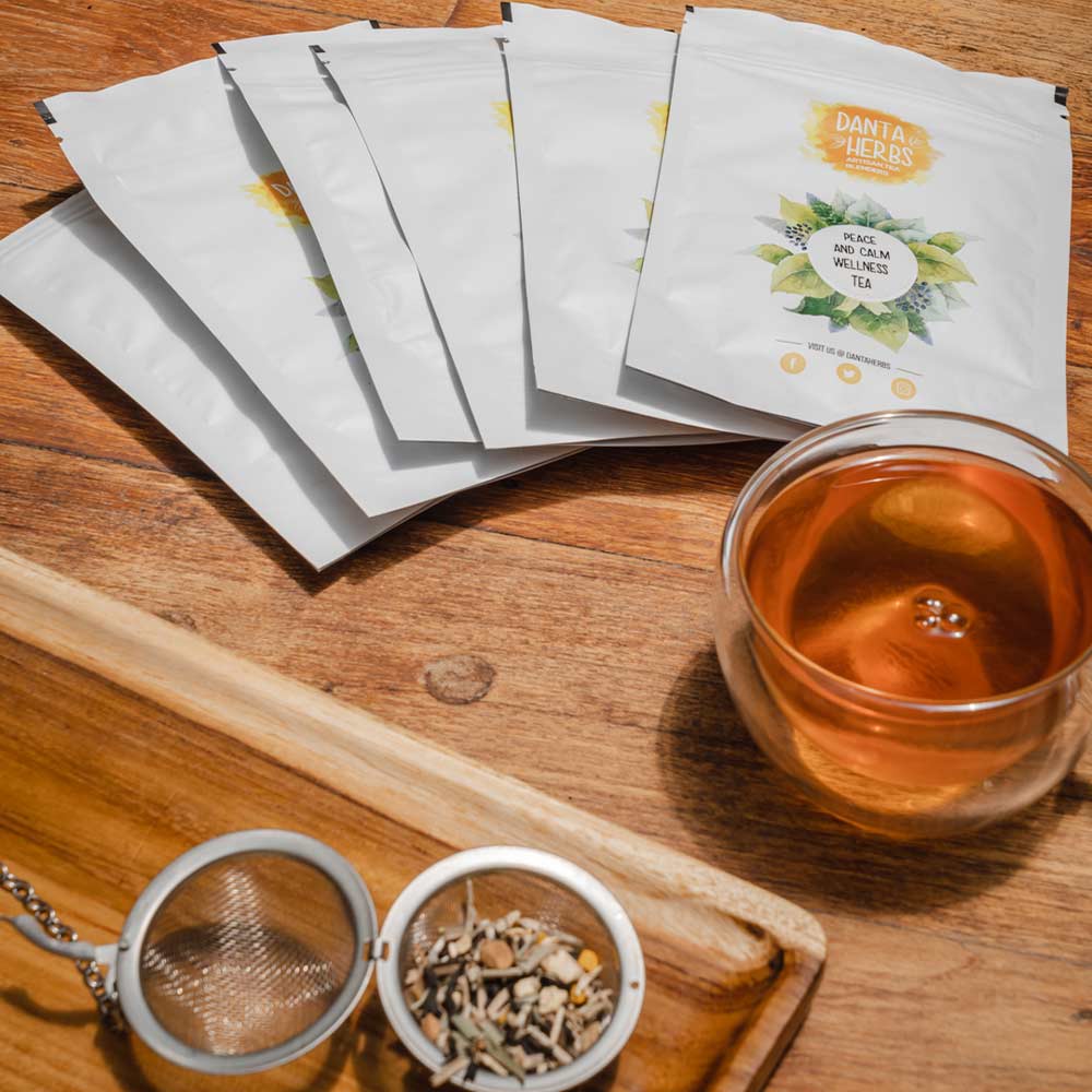 Danta Loose tea Wellness Tea Sampler kit