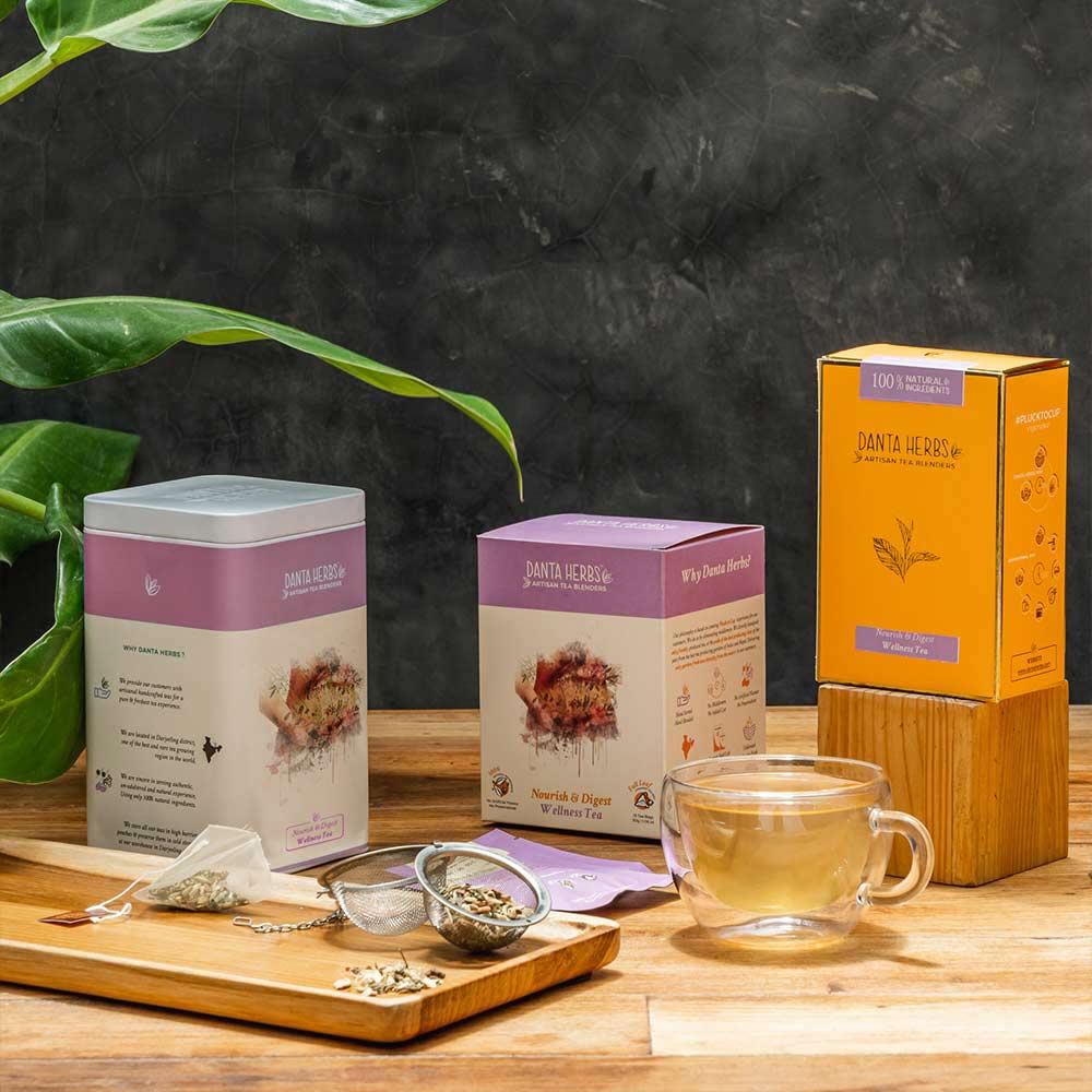 Danta Nourish and Digest Wellness Tea - Loose Tea