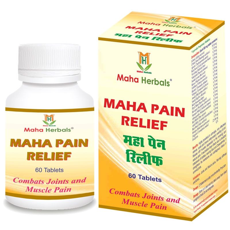 Maha Herbals Maha Pain Relief Tablet