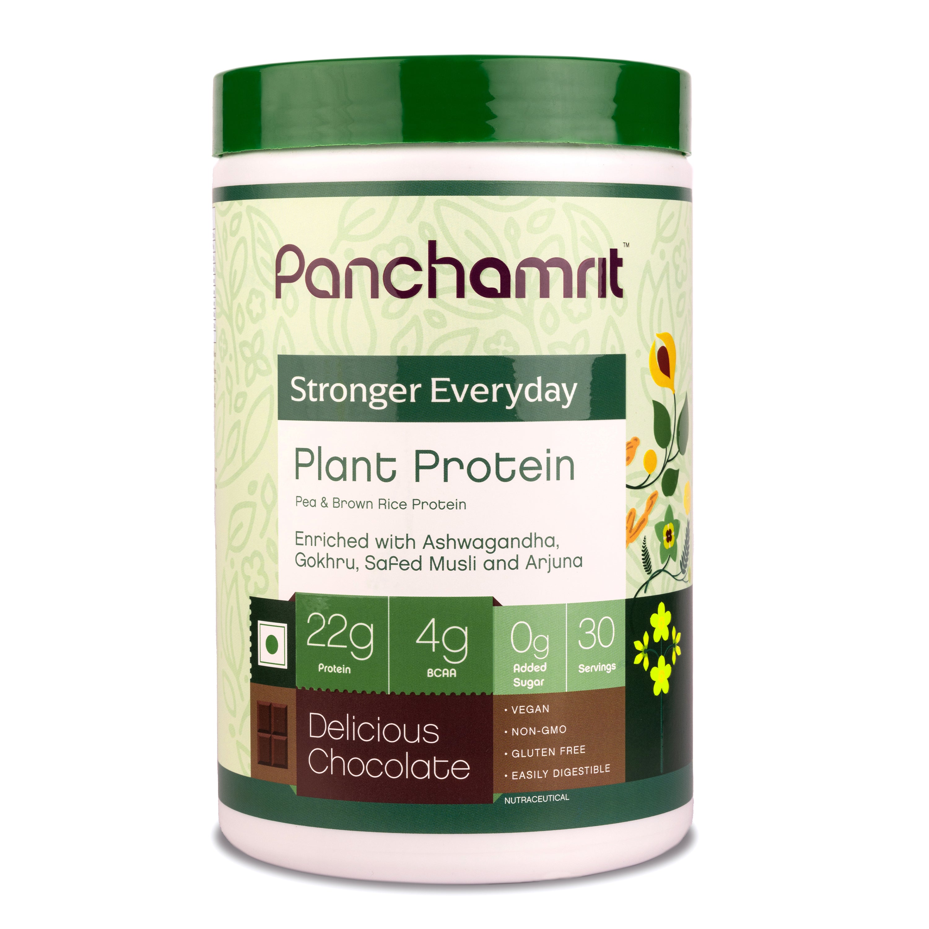 Panchamrit Plant Protein Powder Delicious Chocolate