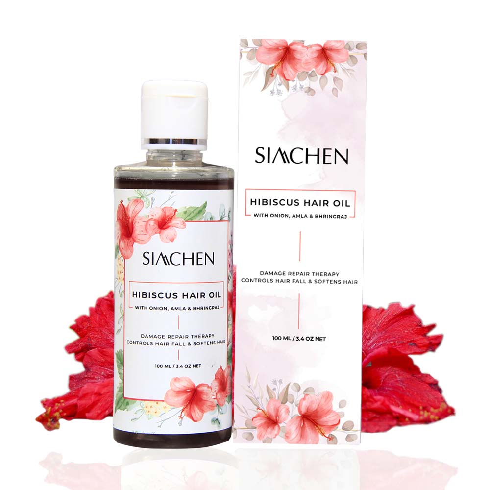 Siachen Oil Hibiscus Hair Oil with Onion, Amla & Bhringraj
