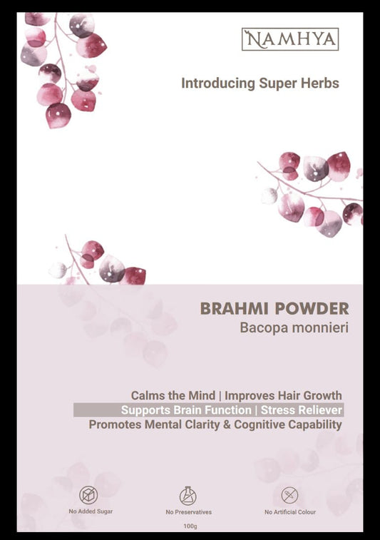 Namhya Brahmi Powder for calming mind