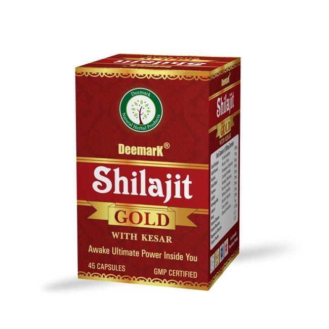 Deemark Shilajit Gold Capsules - 45 caps