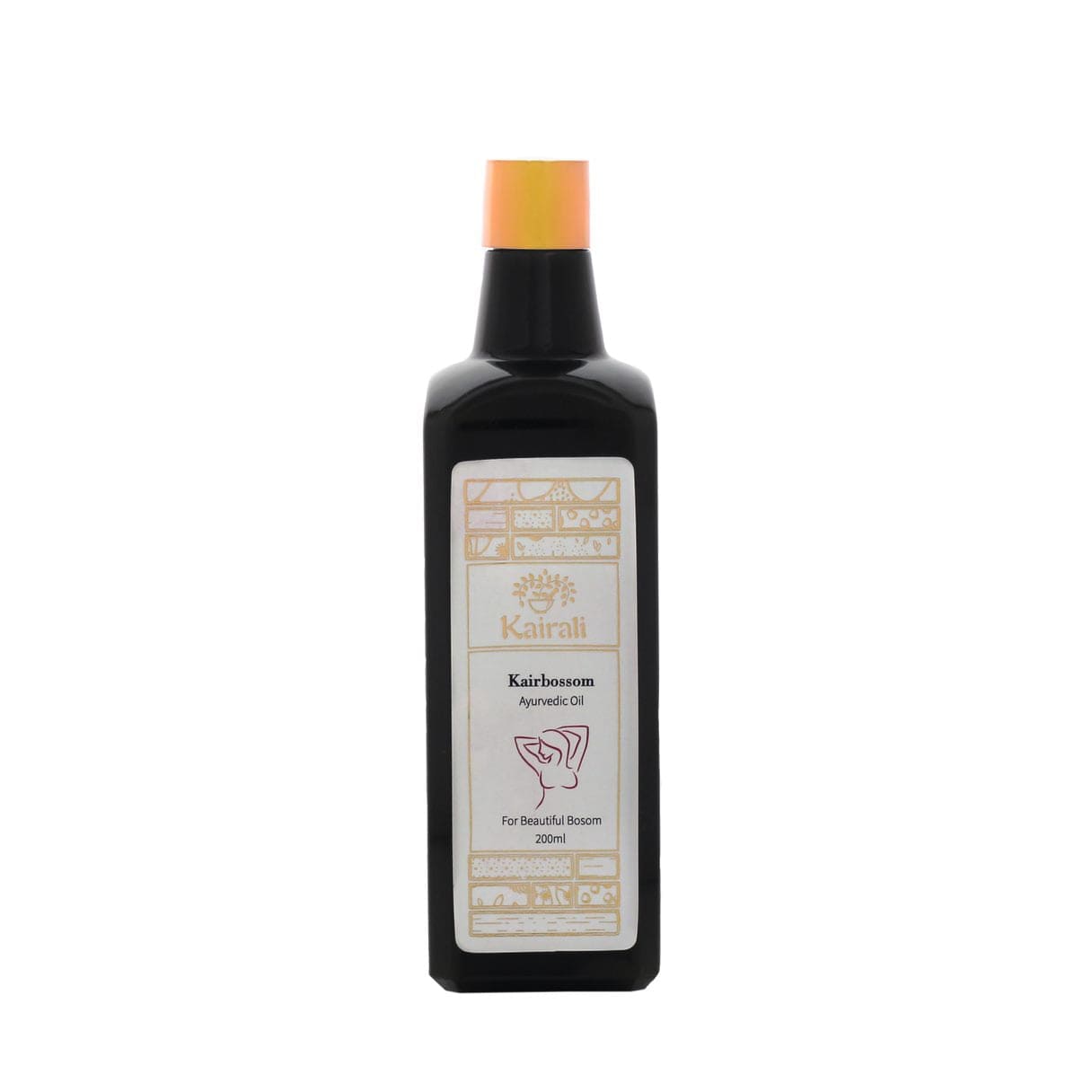 Kairali Ayurveda Group Kairali Kairbossom - Ayurvedic Breast Enhancement Massage Oil for Beautiful Bosom (200 ml)