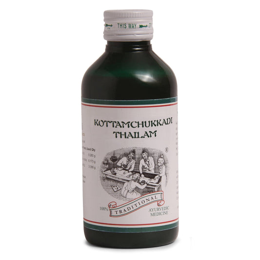 Kairali Ayurveda Group Kairali Kottamchukkadi Thailam - Ayurvedic Oil for Arthritis & Neuro Muscular Pains (200 ml)