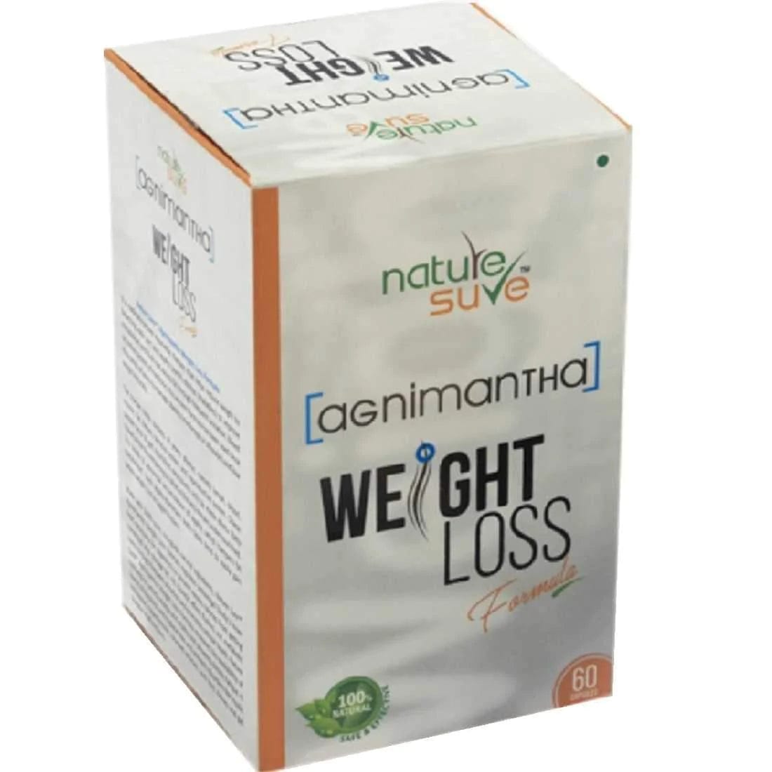 Nature Sure Nature Sure Agnimantha Weight Loss Formula For Men and Women - 60 Capsules