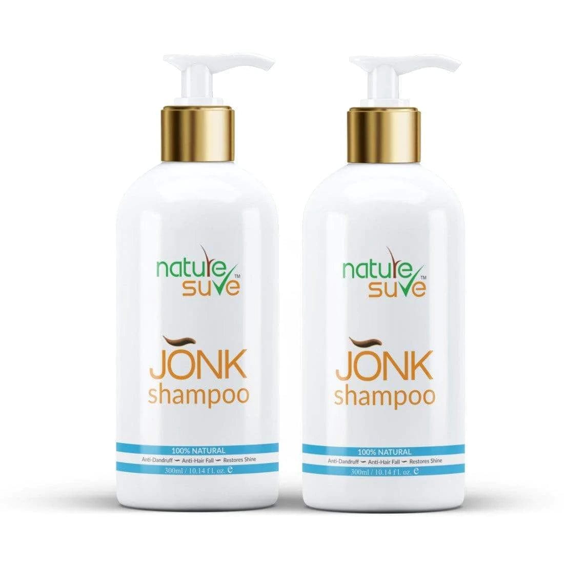 Nature Sure Pack of 2 Nature Sure Jonk Shampoo Hair Cleanser for Men & Women (300ml)