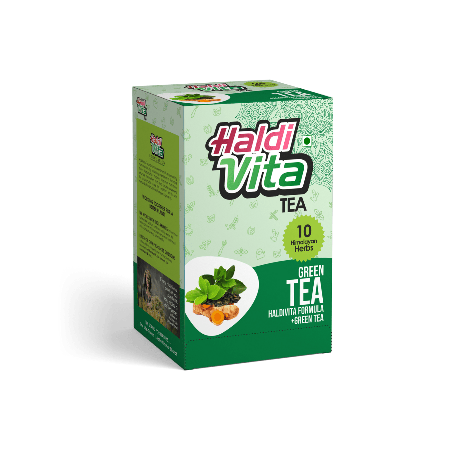 Haldi Vita Tea Haldivita Green tea (25 tea bags)