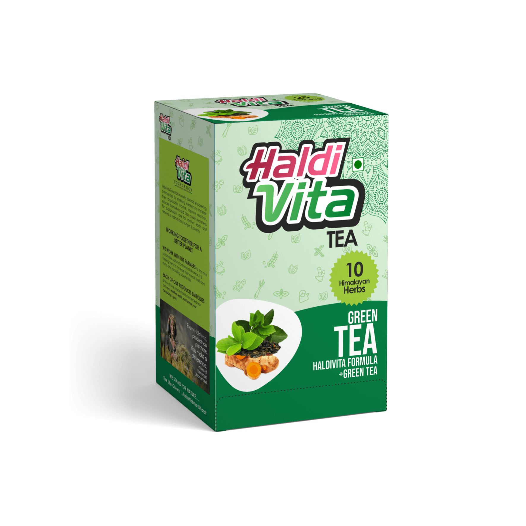 Haldi Vita Tea Haldivita Green tea (25 tea bags)