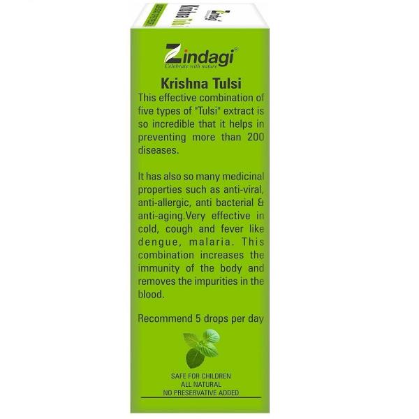 Zindagi Tulsi Extract Ras Punch Drops (30 ml) and Stevia Liquid Drops - (10 ml) (Combo Pack)